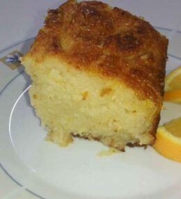 Πορτοκαλόπιτα με φύλλο κρούστας