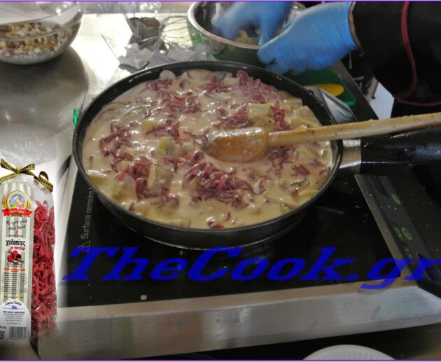 Ταλιατέλες με παντζάρι TheCook.gr