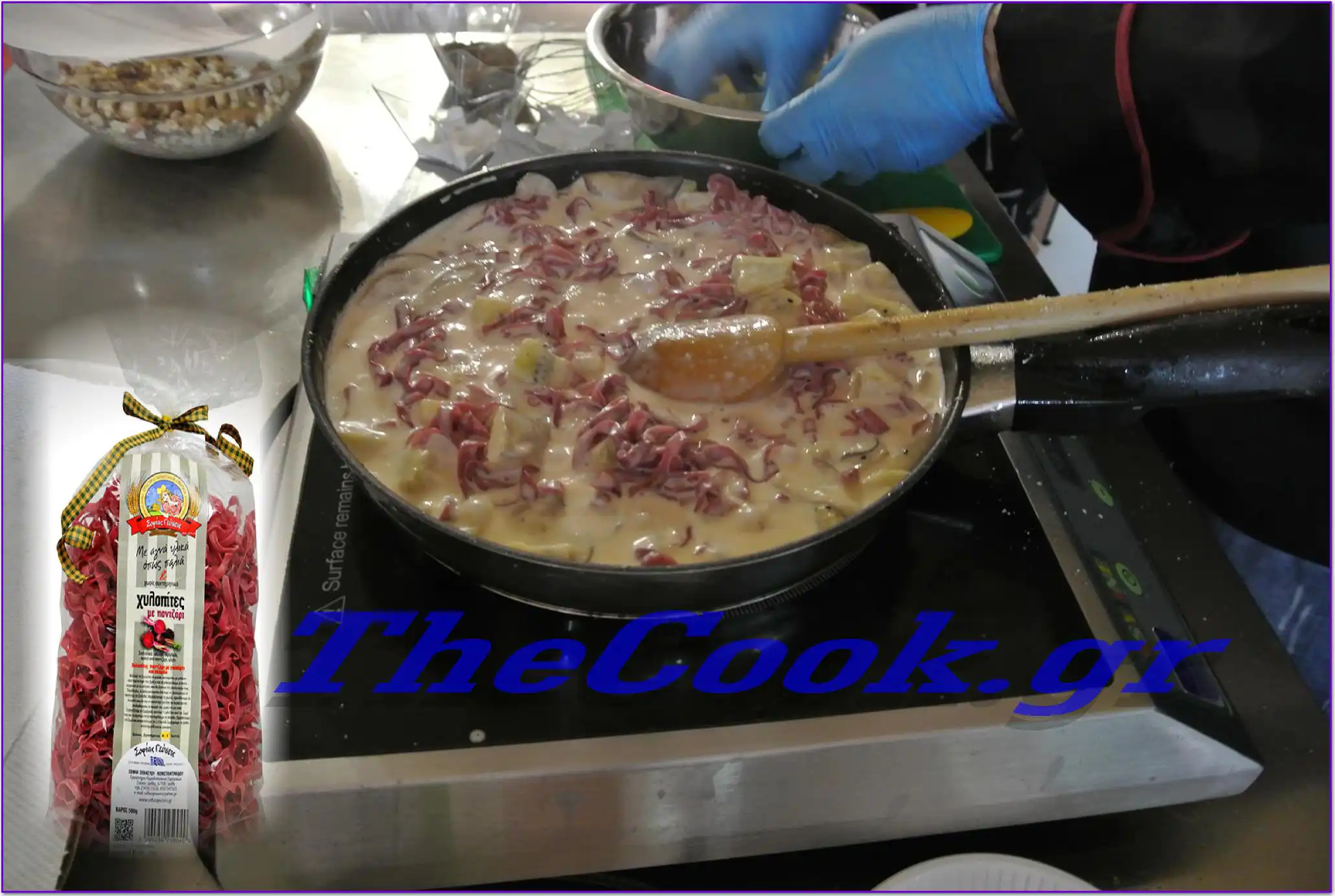 Ταλιατέλες με παντζάρι TheCook.gr