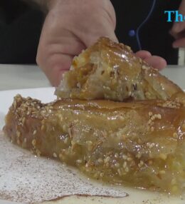 Κολοκυθόπιτα γλυκιά στριφτή