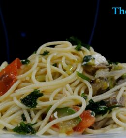 Σπαγγέτι με λαχανικά