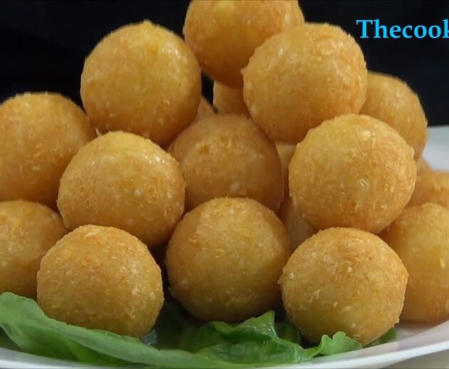 Τραγανές τυροκροκέτες