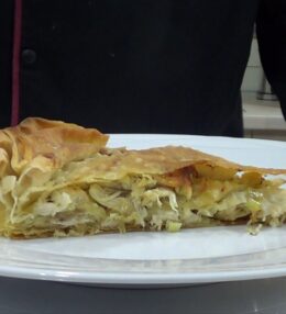 Κοτόπιτα με πράσο