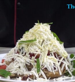 Κριθαροκουλούρα με πάστα ελιάς και ντομάτα