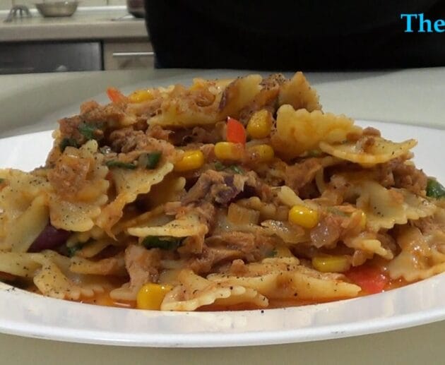 Μακαρόνια Φαρφάλε με Τόνο