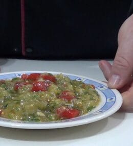 Μελιτζανοσαλάτα αγιορείτικη